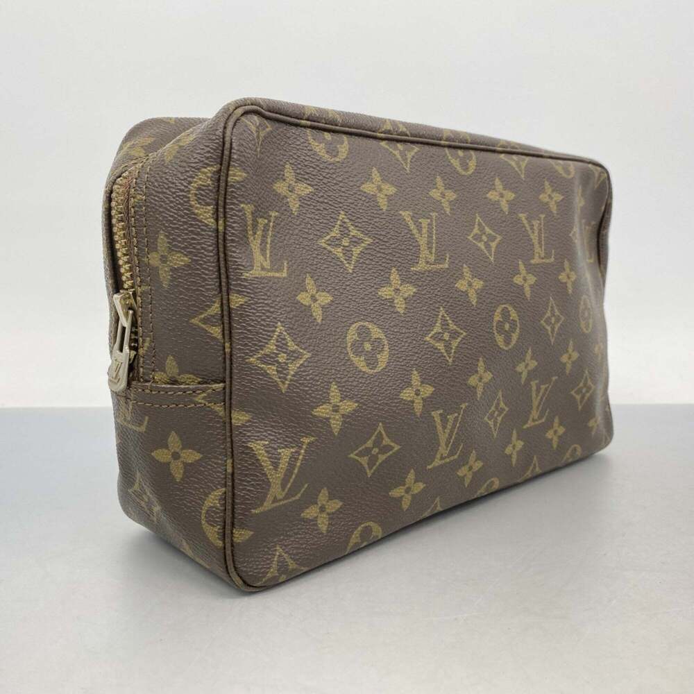 LOUIS VUITTON Brown Monogram Pouch - Picture 2 of 10